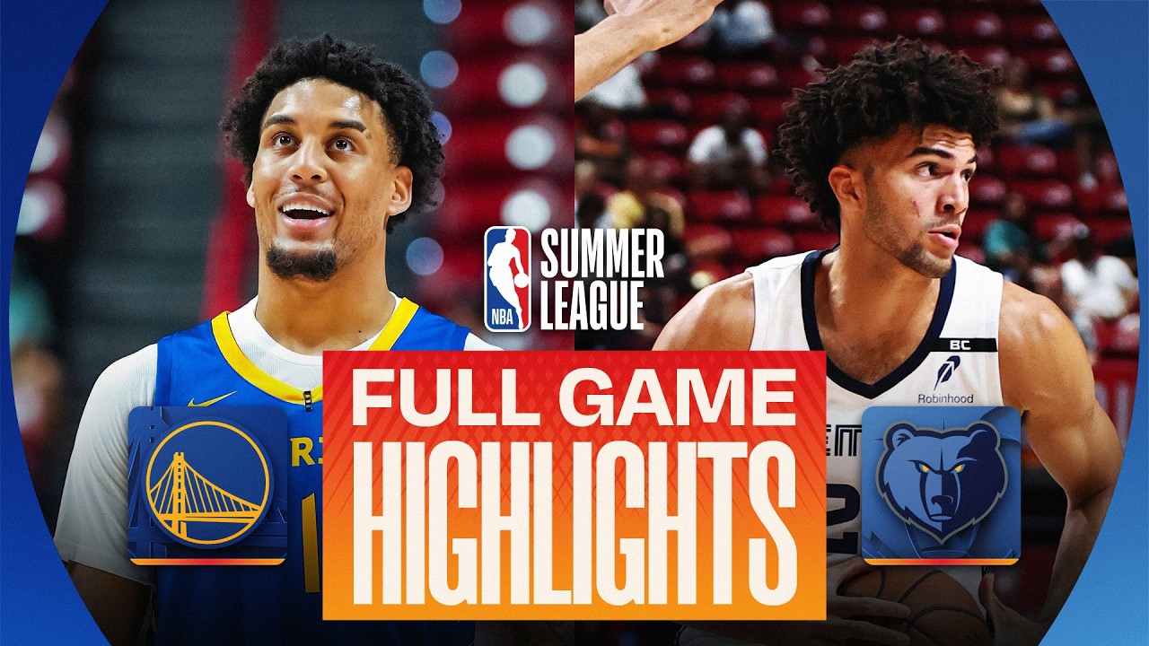 WARRIORS vs GRIZZLIES | LAS VEGAS SUMMER LEAGUE | FULL GAME HIGHLIGHTS | July 19, 2026 background