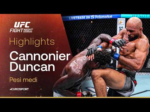 Cannonier vs Duncan I HIGHLIGHTS I #UFCFIGHTNIGHT background