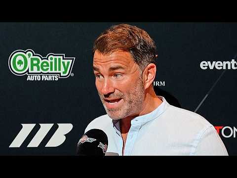 ITS S**** - Eddie Hearn SLAMS Shakur Zuffa deal; Tells Ortiz team bring new deal! background