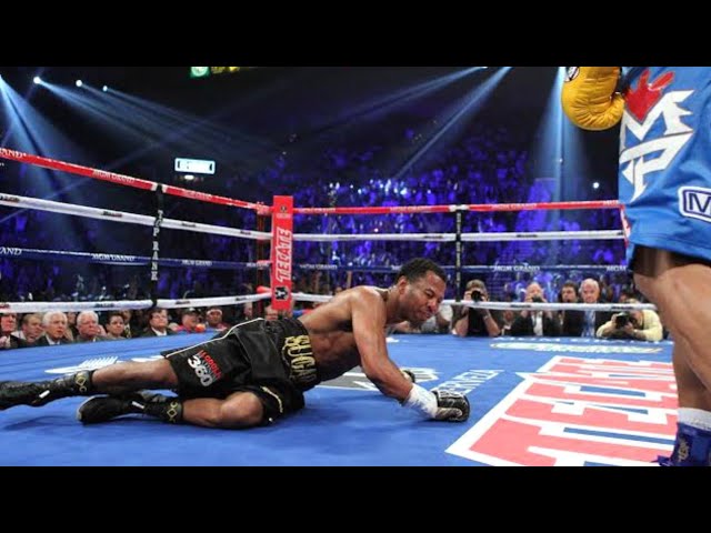 Shane Mosley (USA) vs Ricardo Mayorga (Nicaragua) KNOCKOUT - Boxing Fight Highlights HD background