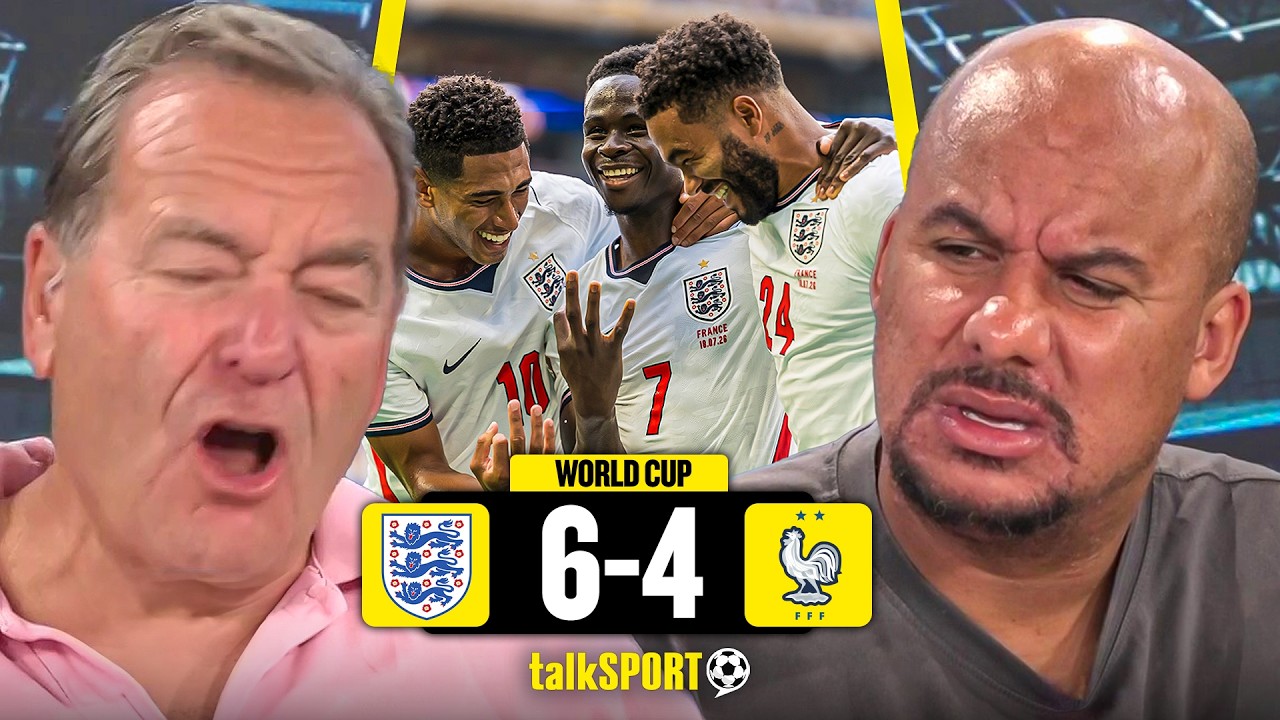 "GLORIFIED SOCCER AID!" Jeff & Gabby RAGE at England's "Meaningless" Third-Place Play-Off Win! background