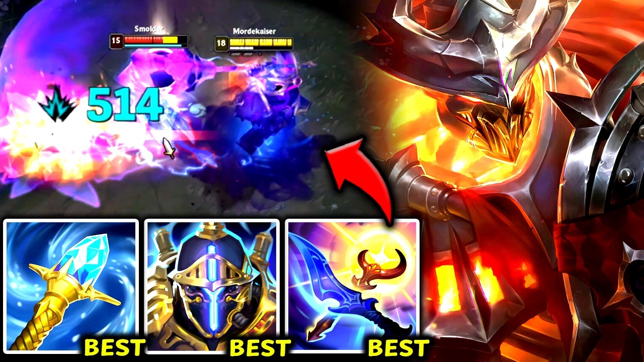 MORDEKAISER TOP IS NOW #1 BEST WINRATE IN ENTIRE GAME (NEW) - 2026 Mordekaiser TOP Gameplay Guide background