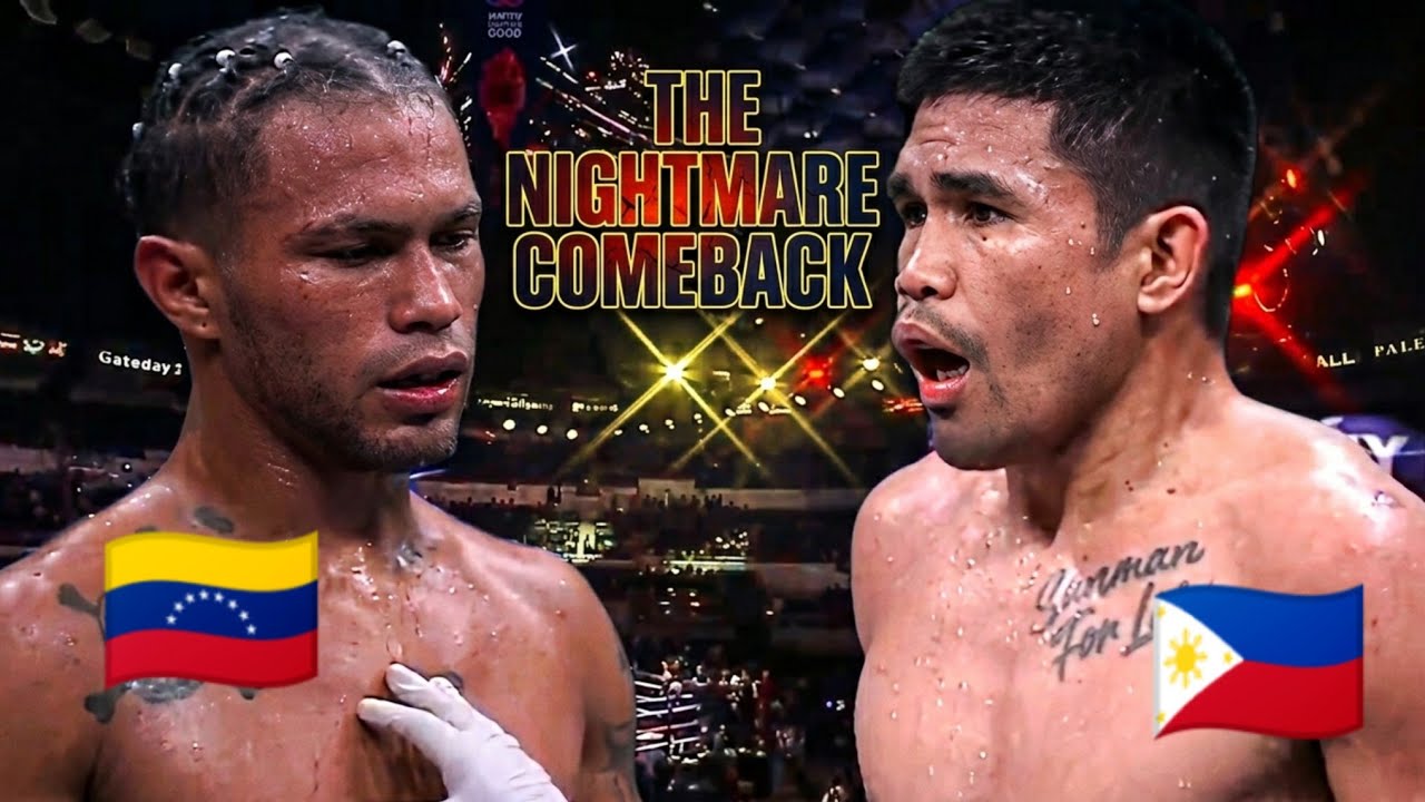 THE NIGHTMARE DID THIS! MARLON TAPALES (PHILIPPINES) VS FERNANDO TORO (VENEZUELA) SHOCKING FINISH background