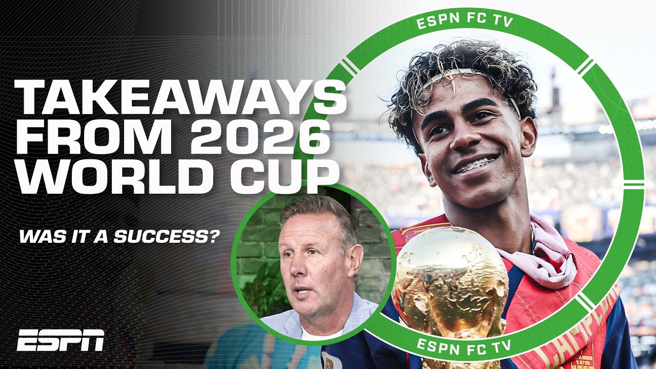 ‘THE BEST TEAM WON!’ 🇪🇸 Recapping the 2026 FIFA World Cup | ESPN FC backdrop