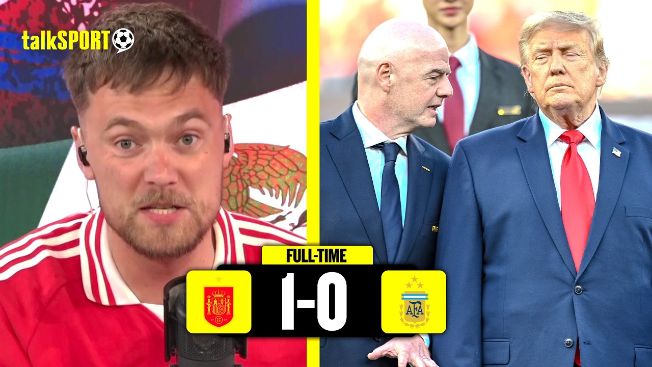 "A DARK DAY FOR FOOTBALL!" Max Scott RANTS on Trump, Infantino & World Cup Halfime Show! background