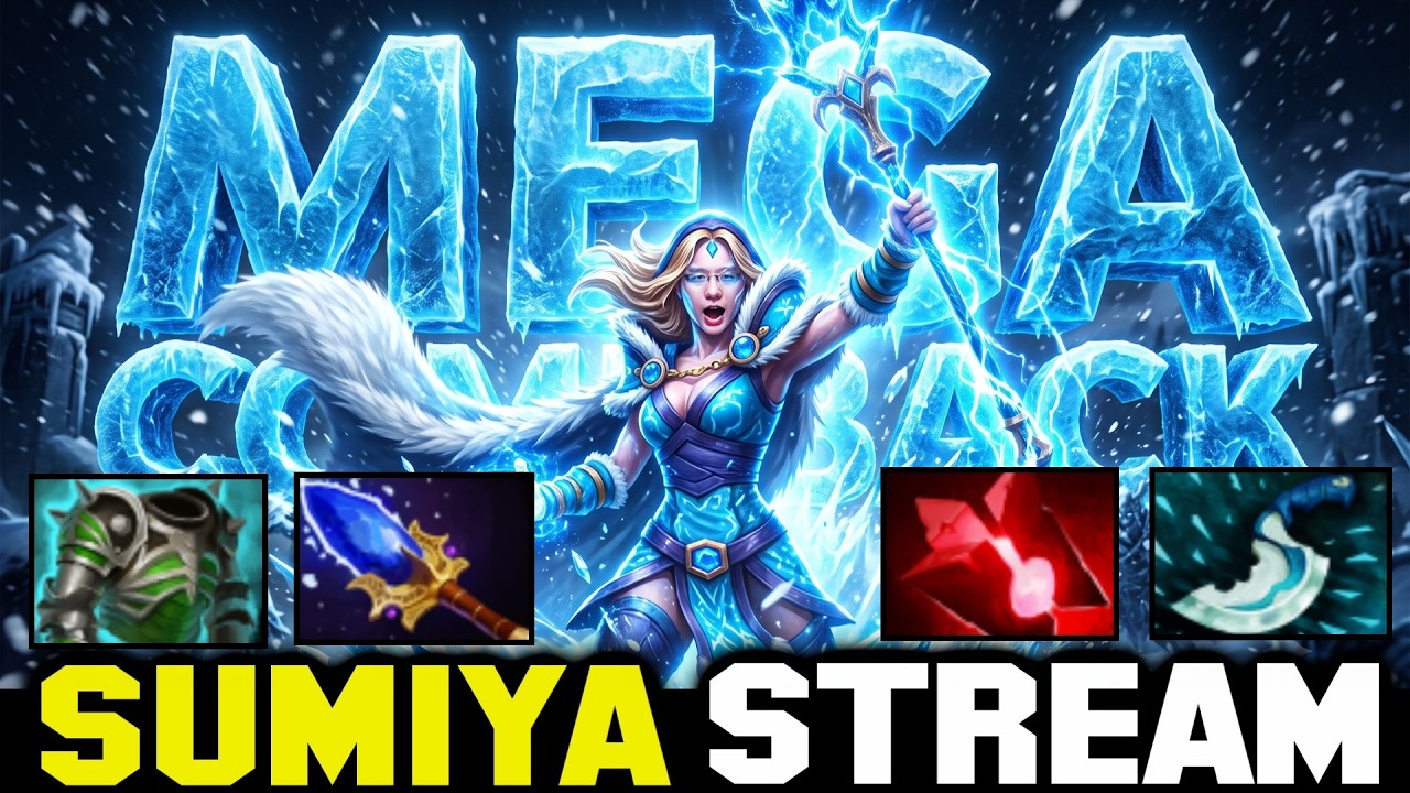 Unexpected Megacreep Comeback with Crystal Maiden | Sumiya Stream Moments 5639 background