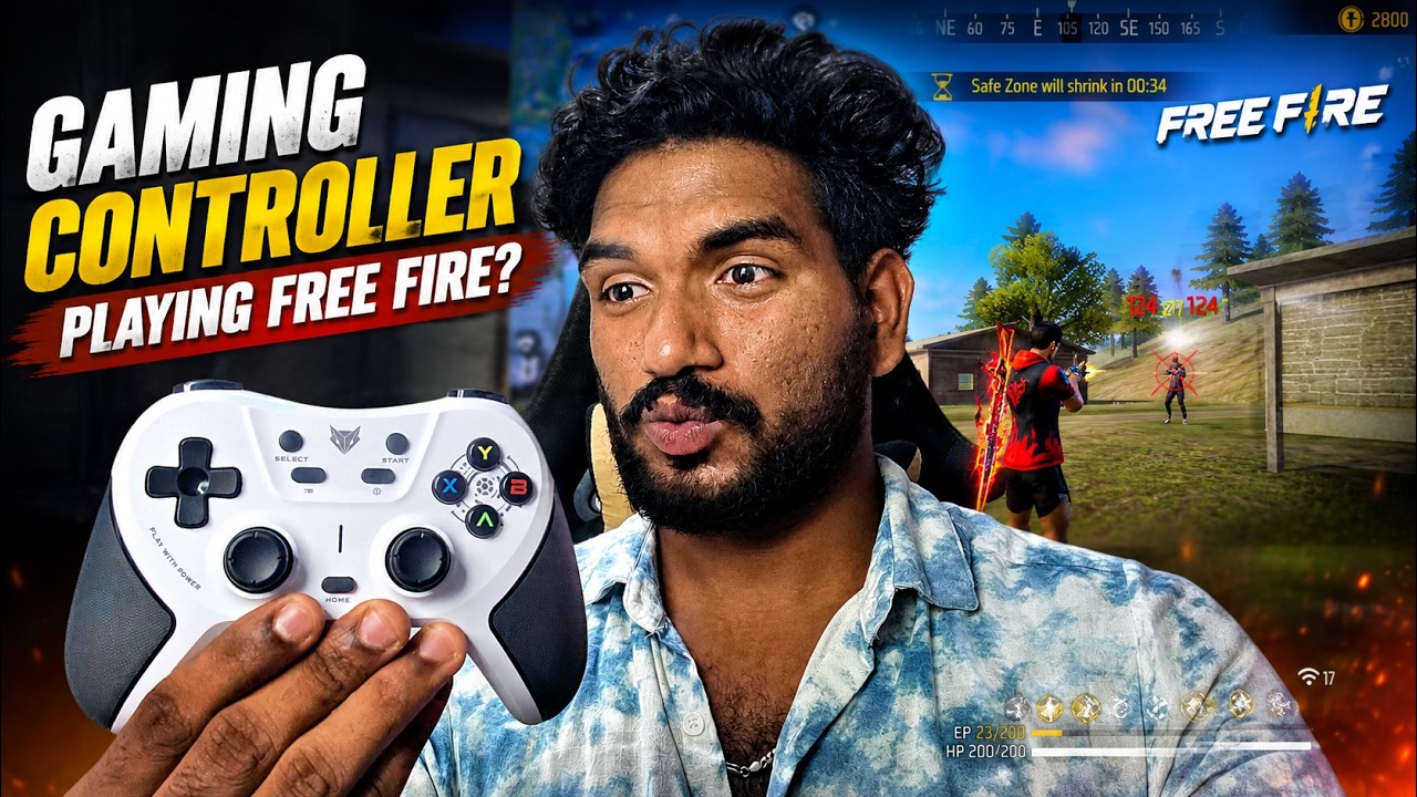 ๐ฎ Gaming Controller for Free Fire? ๐ค Best Budget Gaming Controller for PC & Free Fire! ๐ฅ๐ฅ background