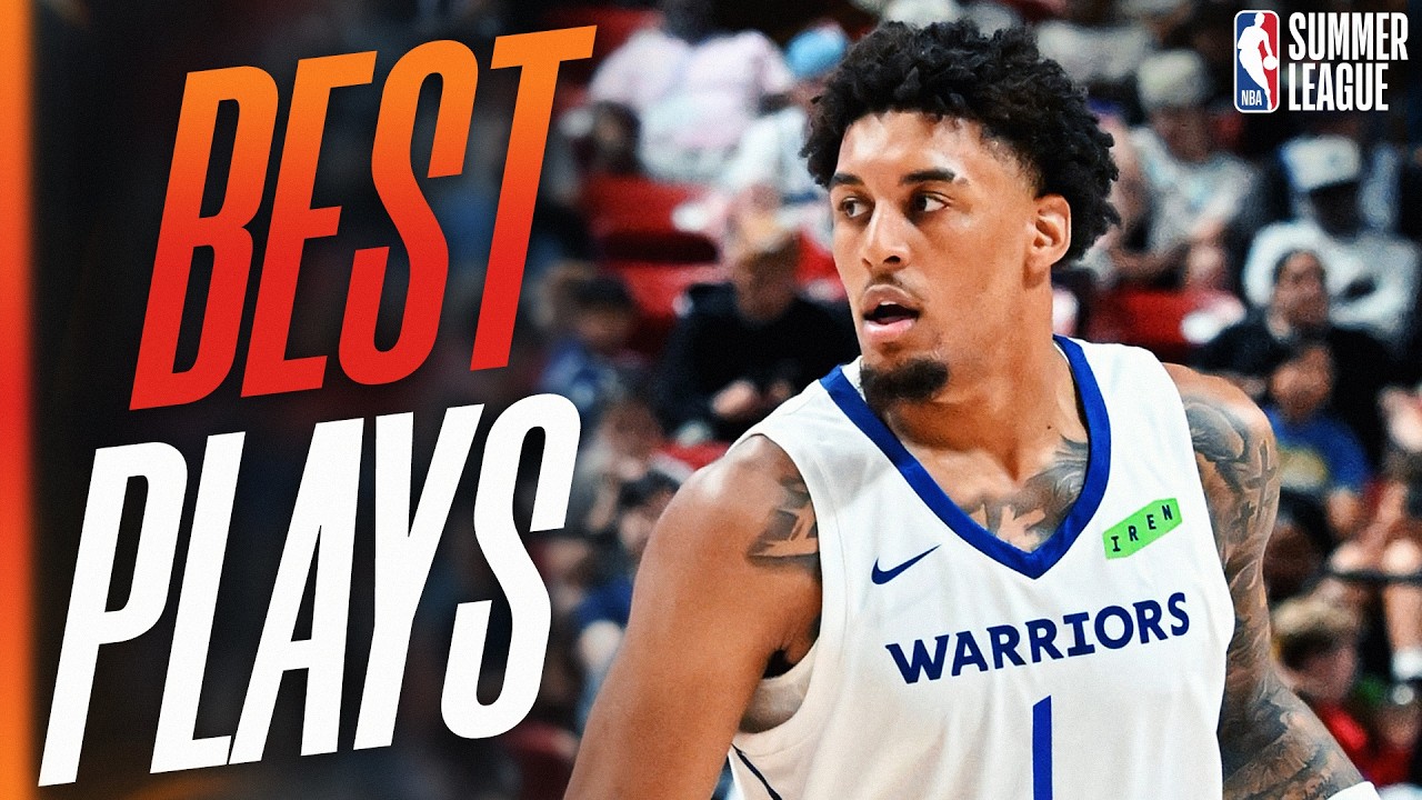 Yaxel Lendeborg Top Plays of the Warriors NBA Summer League Championship Run 🔥 background