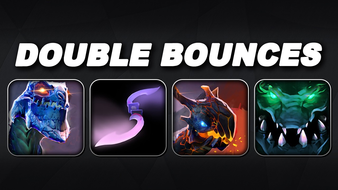 DOUBLE BOUNCES Jakiro + Moon Glaives + Atrophy Aura | Dota 2 Ability Draft background