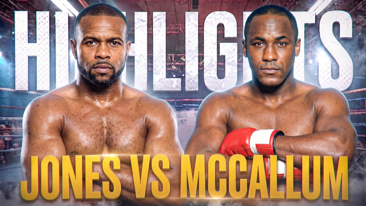 Boxing Showdown! Roy Jones jr (USA) vs Mike Mccallum (JAMAICA) | Fight Highlights background