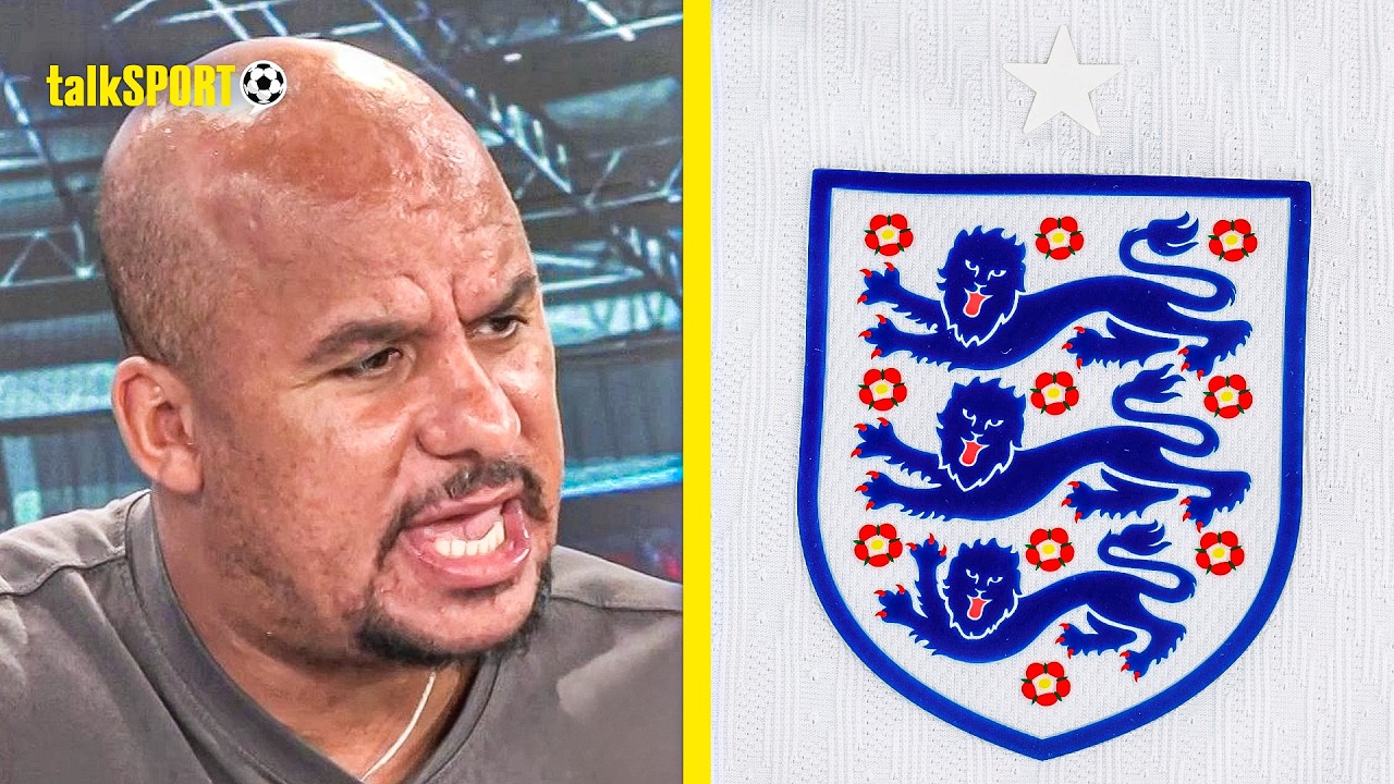 Gabby Agbonlahor's LIVELY BACK AND FORTH with England Fan over Thomas Tuchel taking RESPONSIBILITY! backdrop