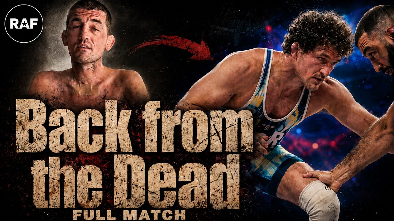 Ben Askren - who died four times in 2025 - wrestles UFC champ Belal background