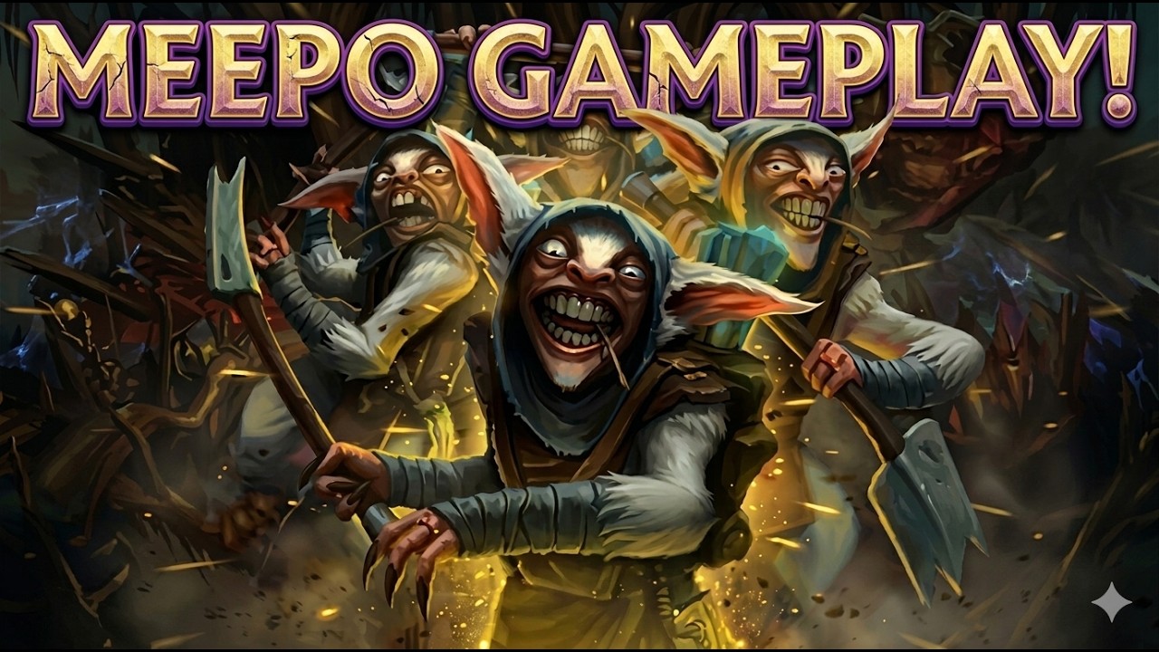 Meepo Mid Gameplay | Full Match Highlights #dota2 #meepo background