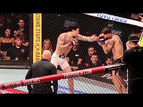 BRUTAL TKO “GUNZ” Tommy McMillen VS Alberto Montes UFC OKC FULL FIGHT background