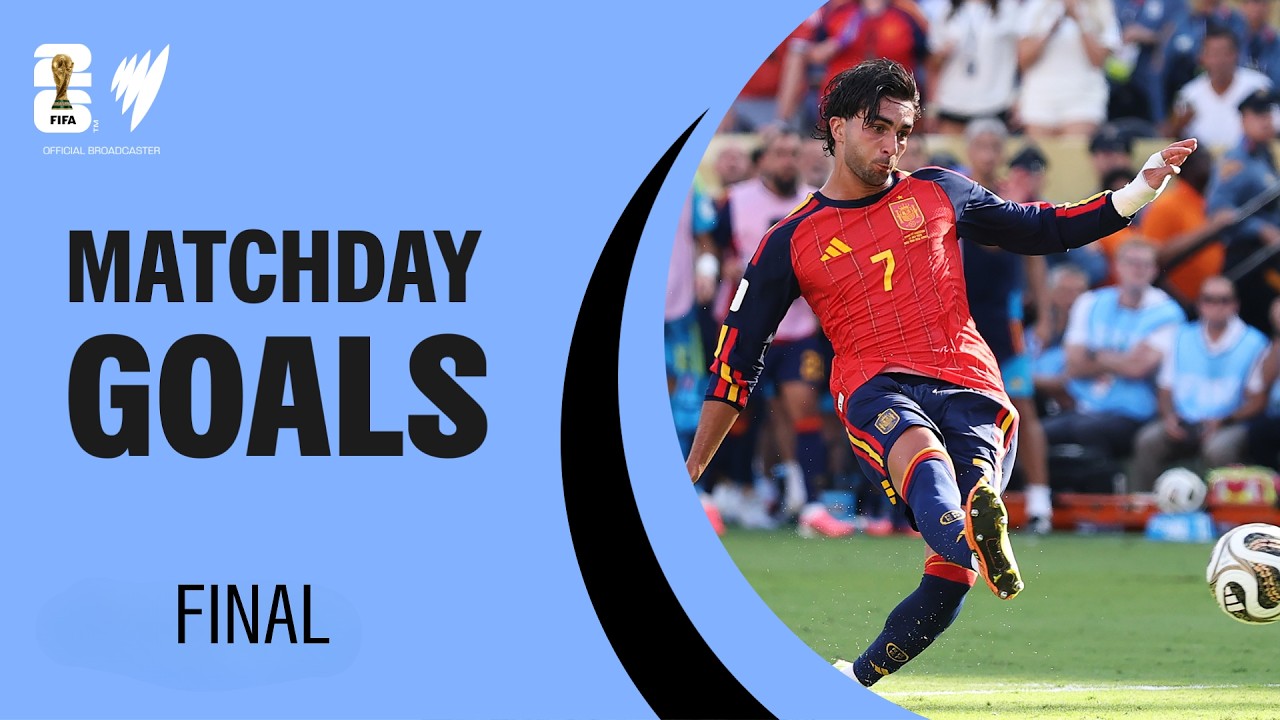 SPAIN ARE CHAMPIONS! EVERY GOAL from the FIFA World Cup 2026™ final background