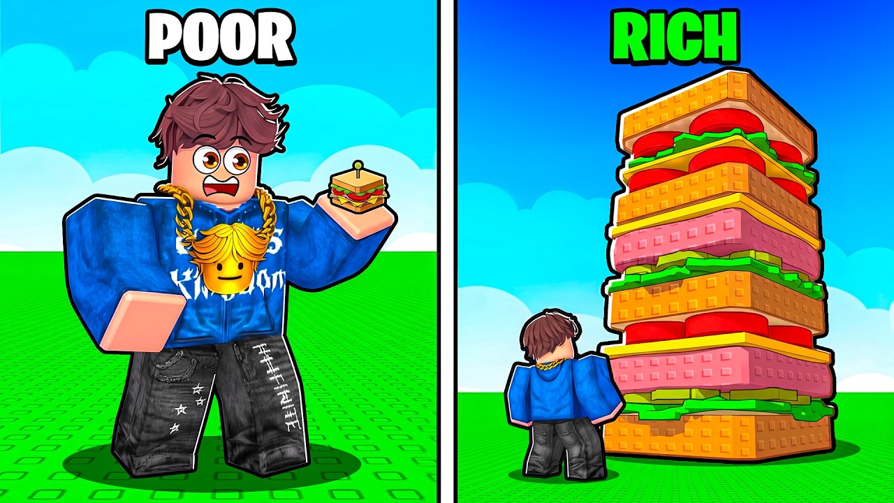 ROBLOX MY GIANT SANDWICH backdrop