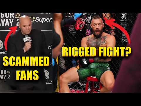 Was Conor McGregor vs Max Holloway Rigged? Fans Got Scammed At UFC 329 backdrop