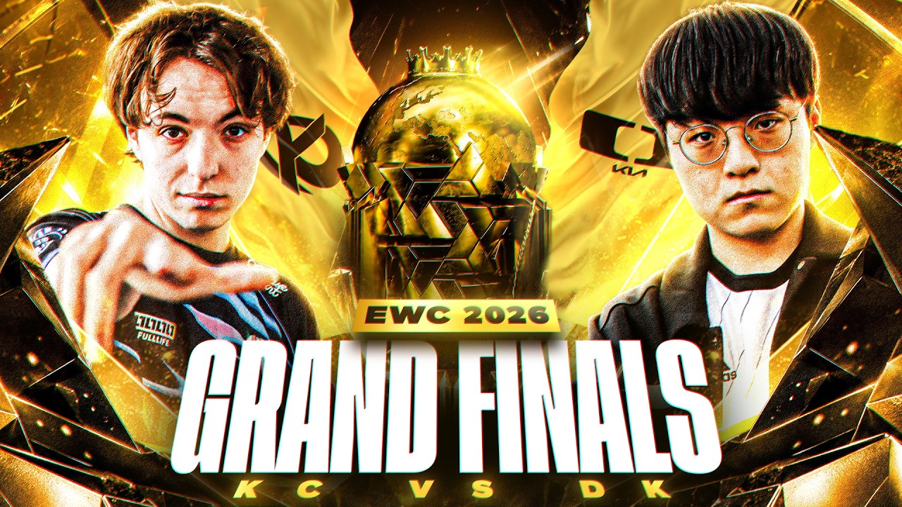 EWC GRAND FINALS 2026 - DK VS KC background