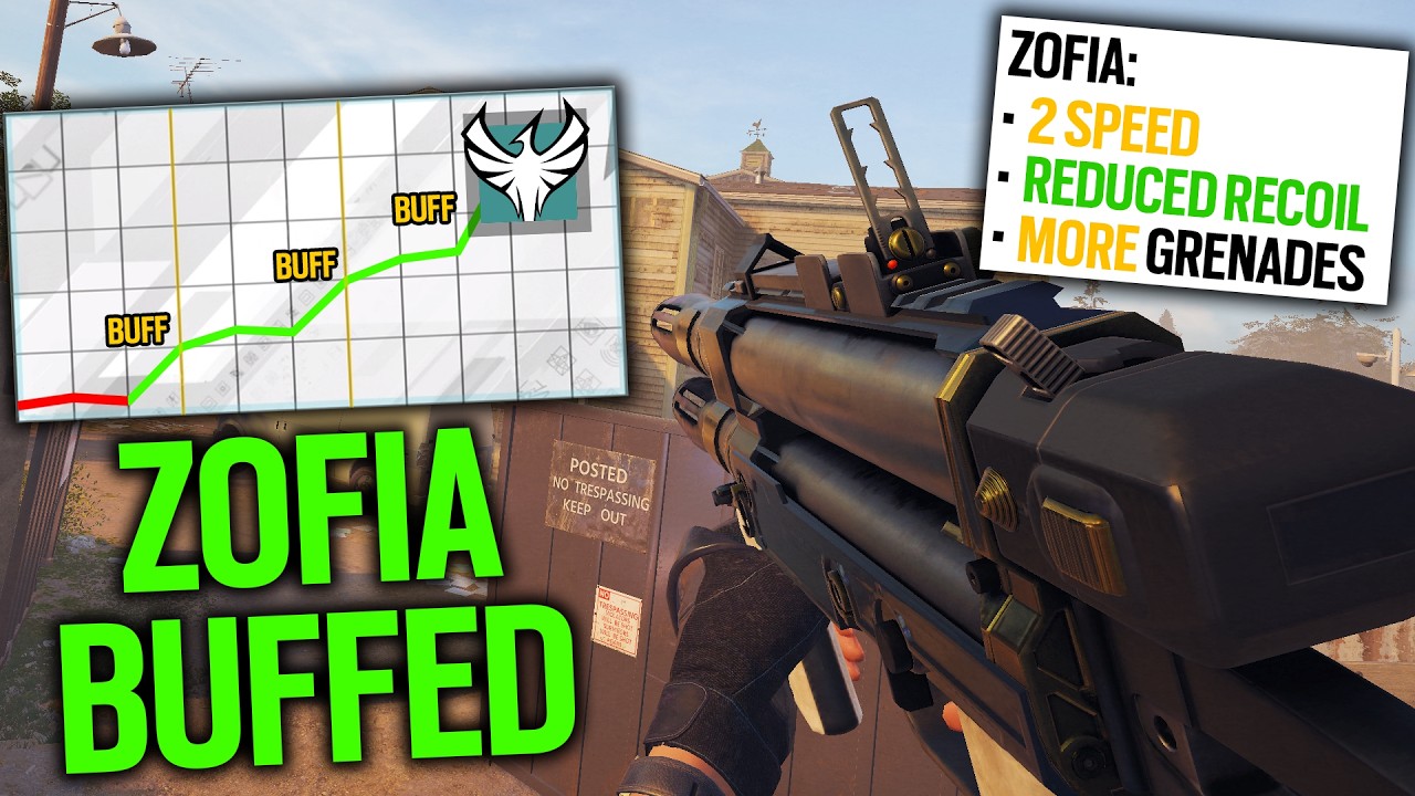 ZOFIA IS THE BEST ATTACKER NOW (THE BUFFS ARE AMAZING) background