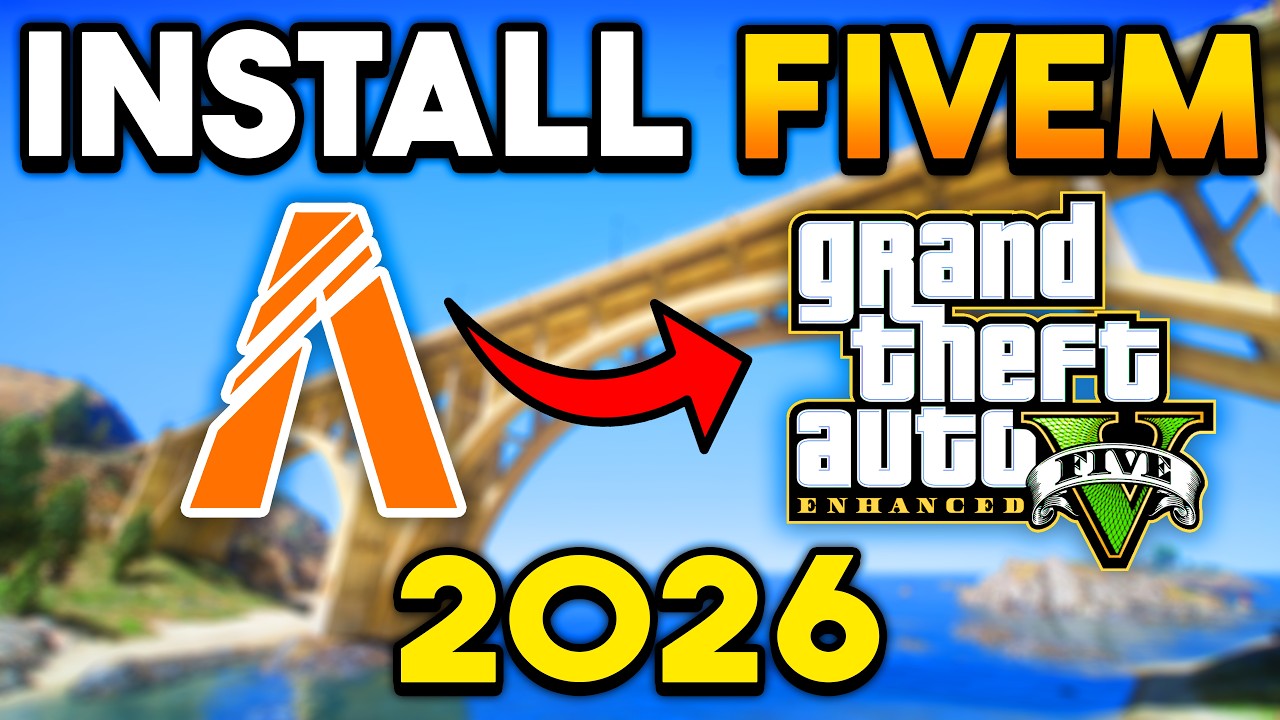 How To Install FiveM Enhanced (GTA V Roleplay) 2026! Easy Tutorial background