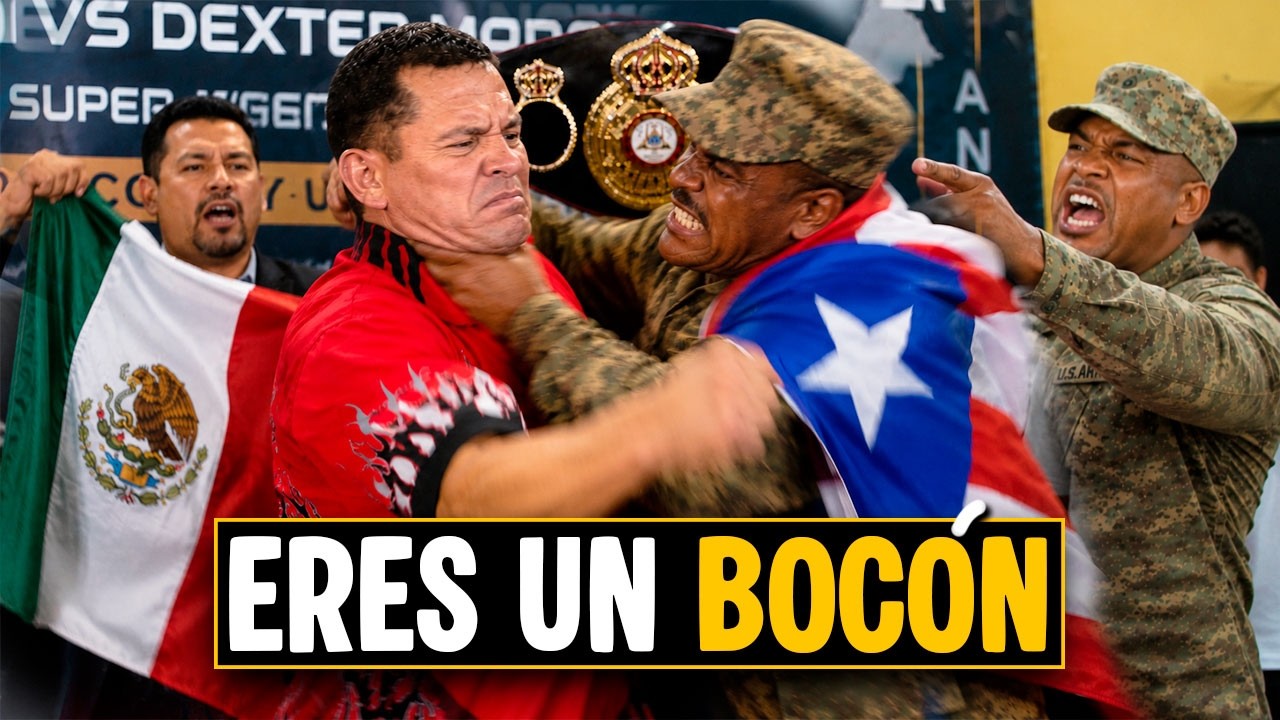 Puertorriqueño Quiso ASUSTAR a Chávez y Recibió la PEOR Paliza de su Vida background