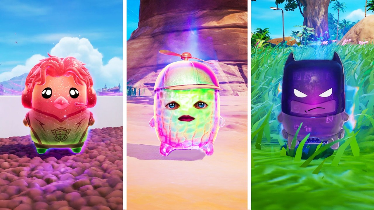 How to Find 3 RARE SPRITES in Fortnite! backdrop