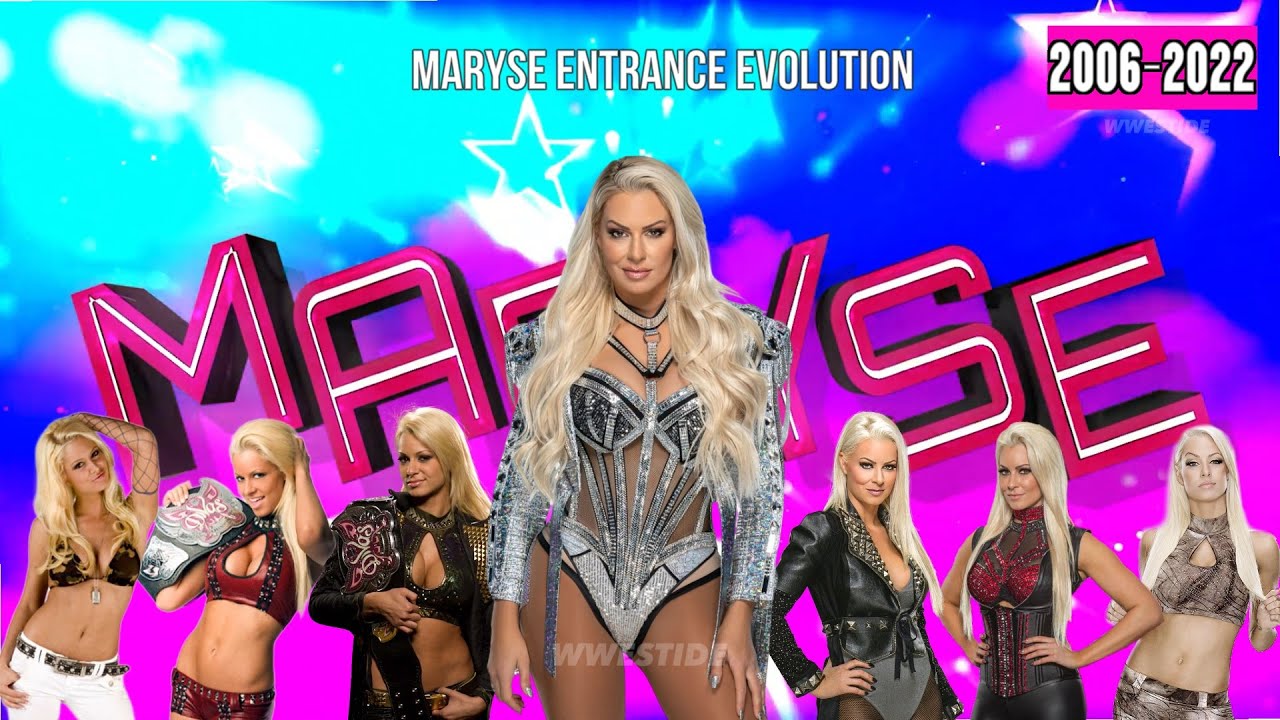 Maryse Entrance Evolution (2006-2022) backdrop