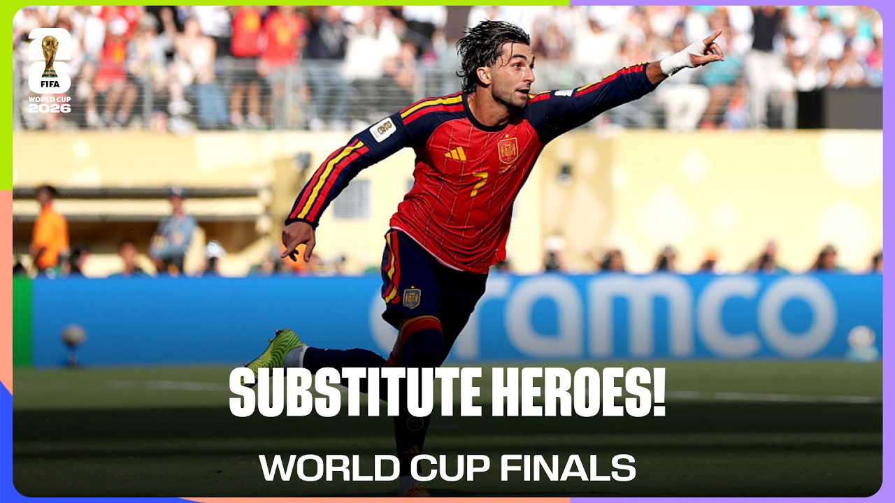 Goals From Substitutes | FIFA World Cup Finals background