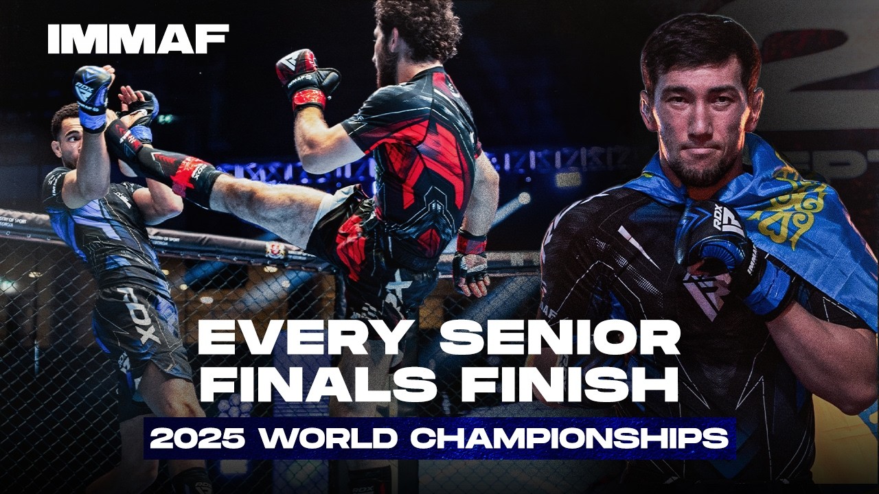Every Finish | Senior Finals | 2025 IMMAF World Championships background