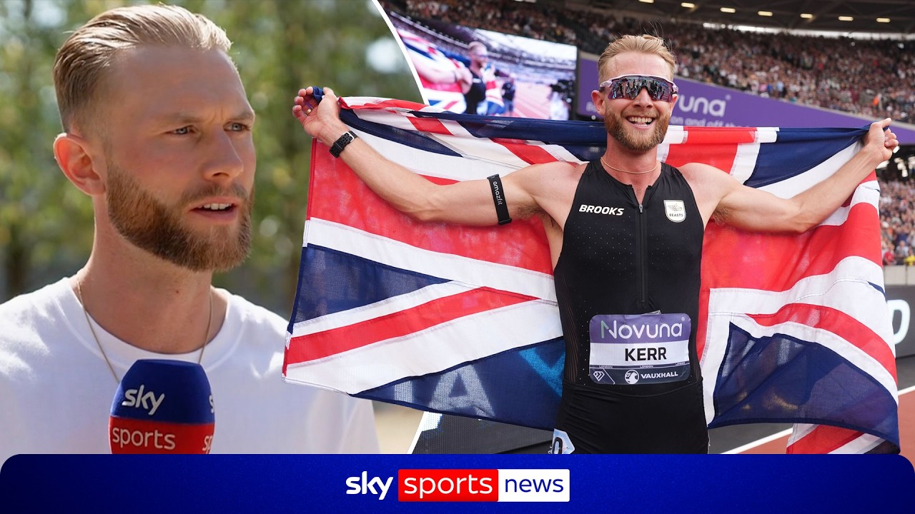 "I want to be the best" | Josh Kerr aiming for Olympic glory after world record heroics background