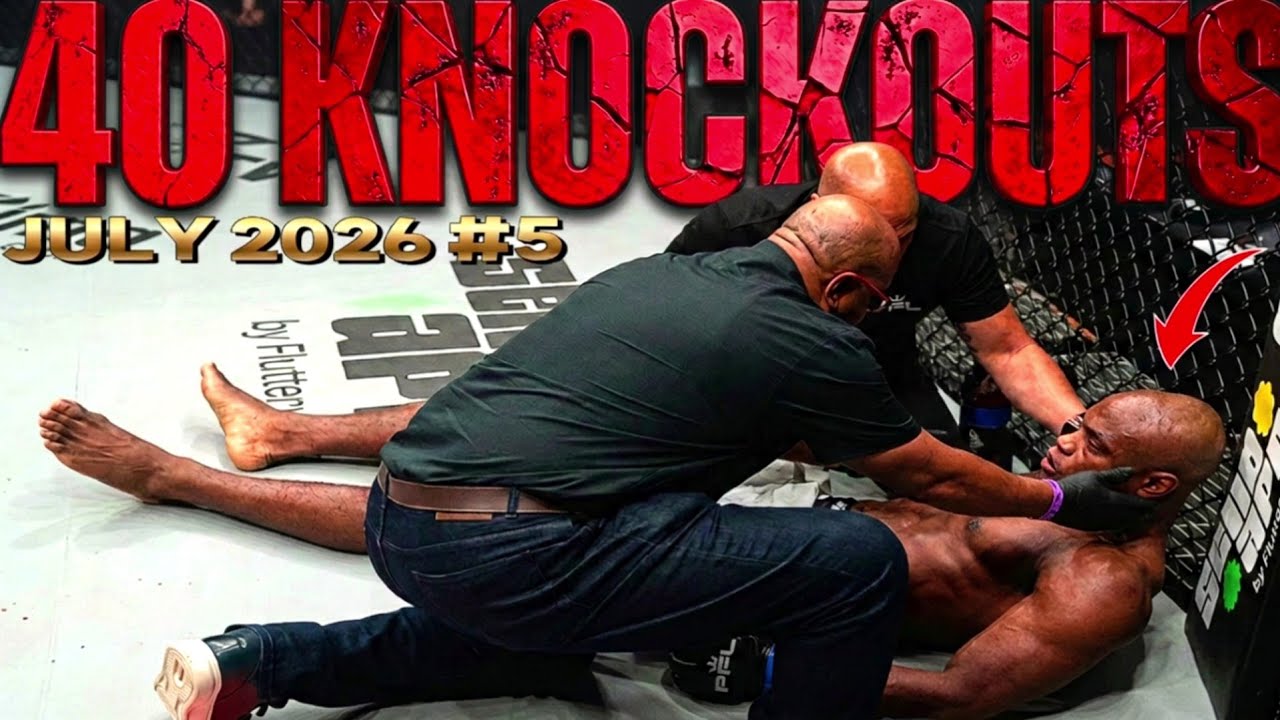 Top 40 MMA & Muay Thai BRUTAL Knockouts | JULY 2026 #5 π£ background