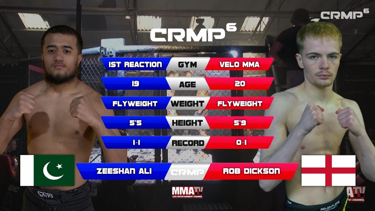 CRMP 6 | Ali Vs Dickson Full Fight background