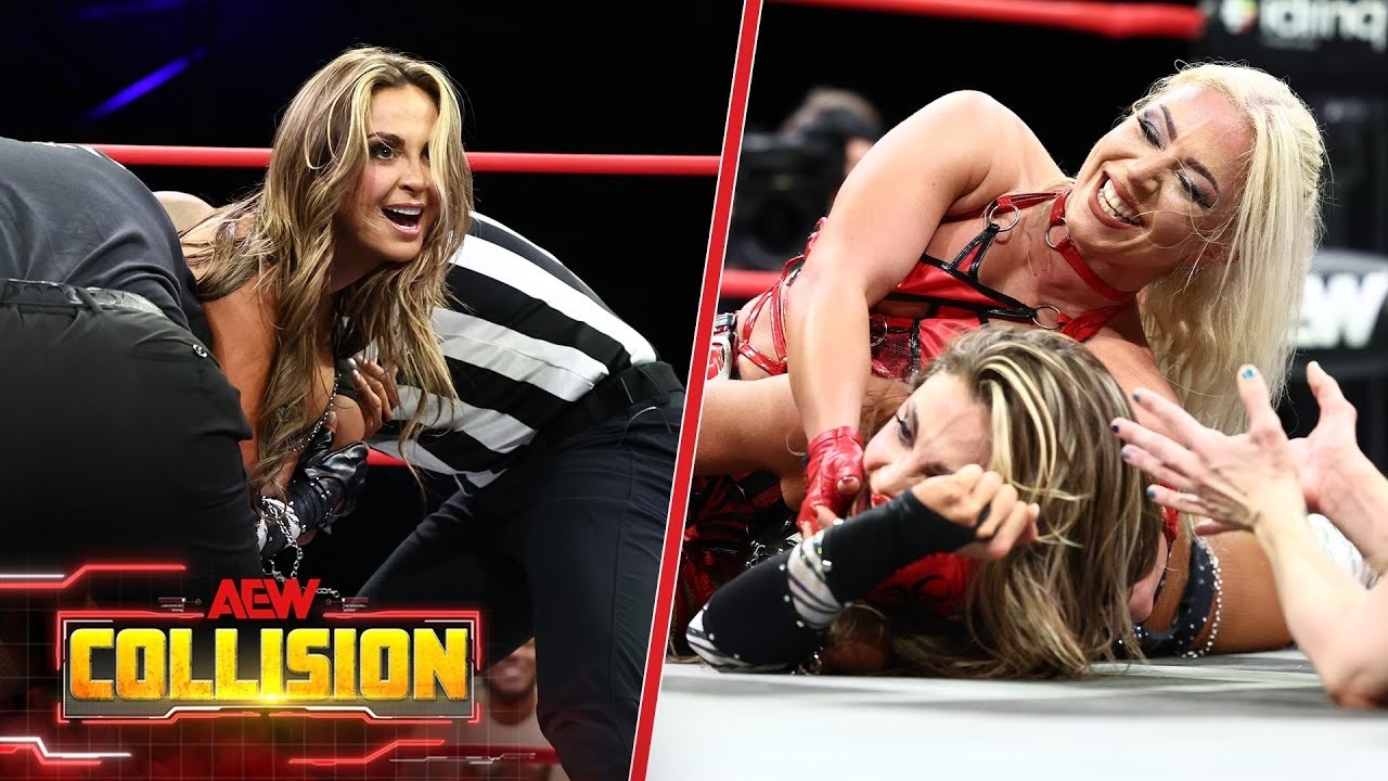 フルマッチ:テクラ vs ハーレー・キャメロン #AEW Collision 2025/11/8 background