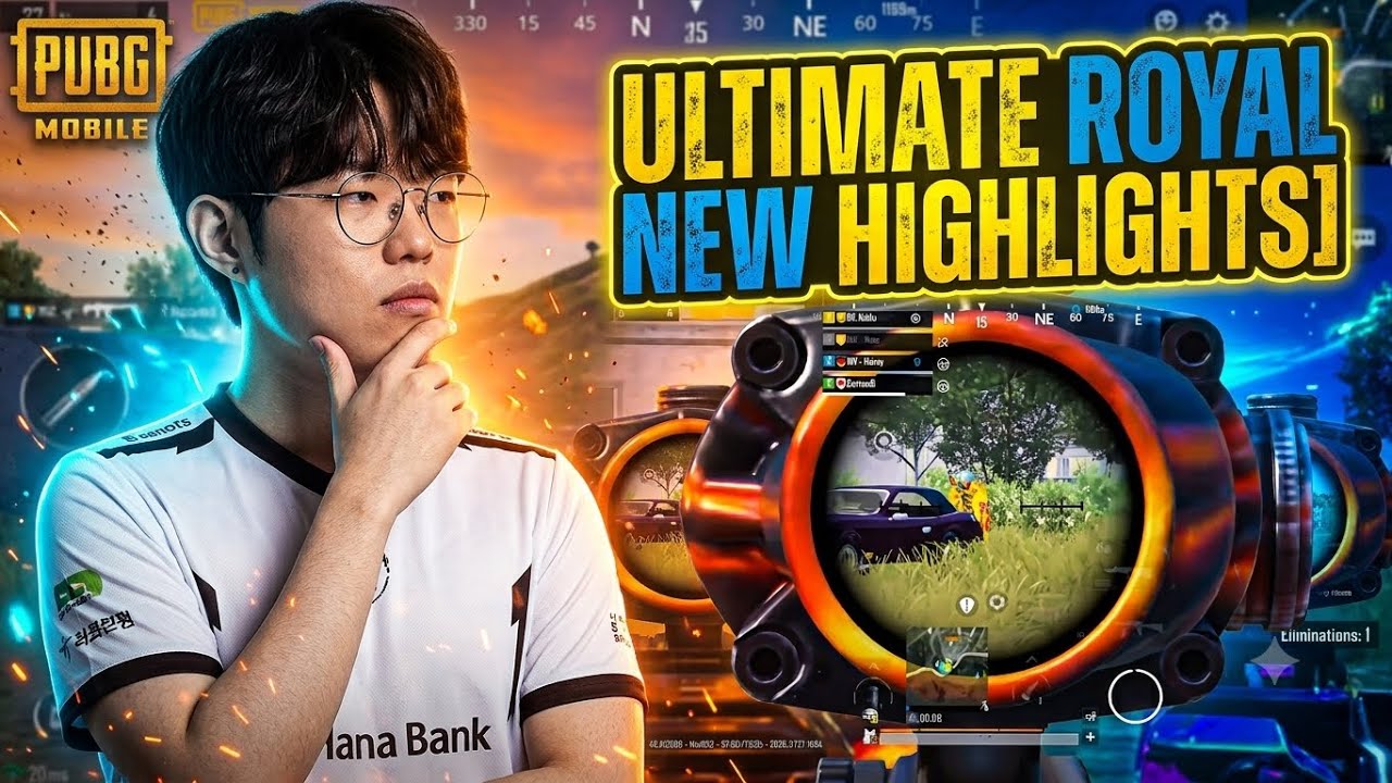 PUBG MOBILE SOUTH KOREA😱FN-OSAL🚨Ultimate Royal New Gameplay’s Highlights | EP41) backdrop