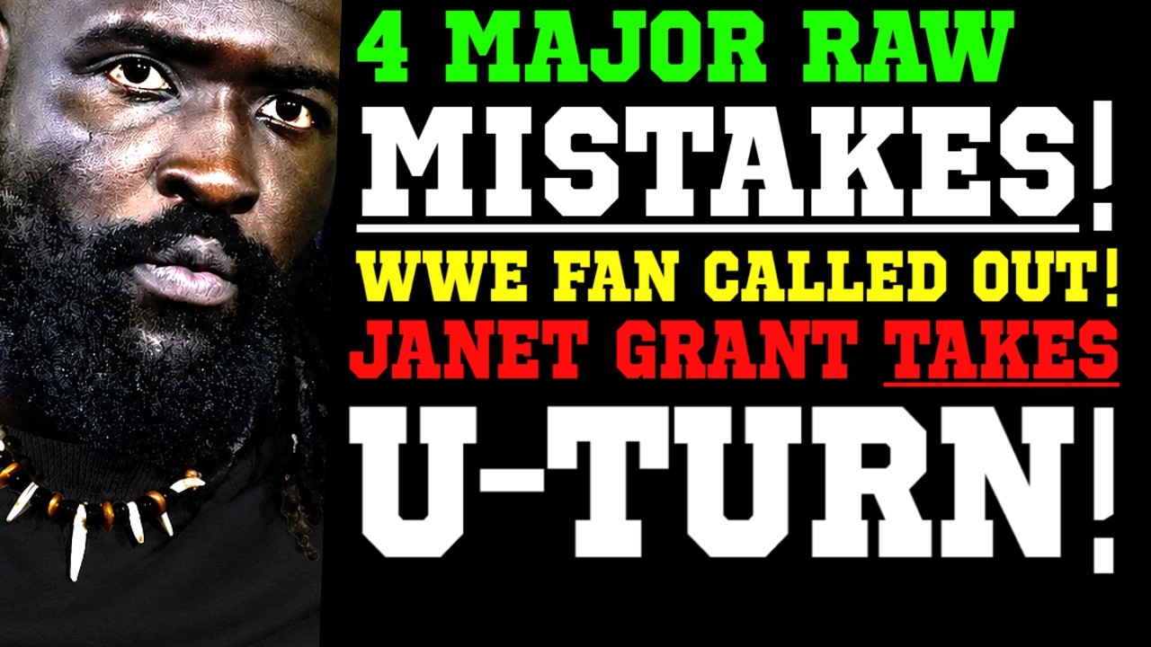 WWE News! 4 MAJOR Mistakes on RAW! Why WWE Is Going All In on WrestleMania 43! Fan Faces Backlash! backdrop