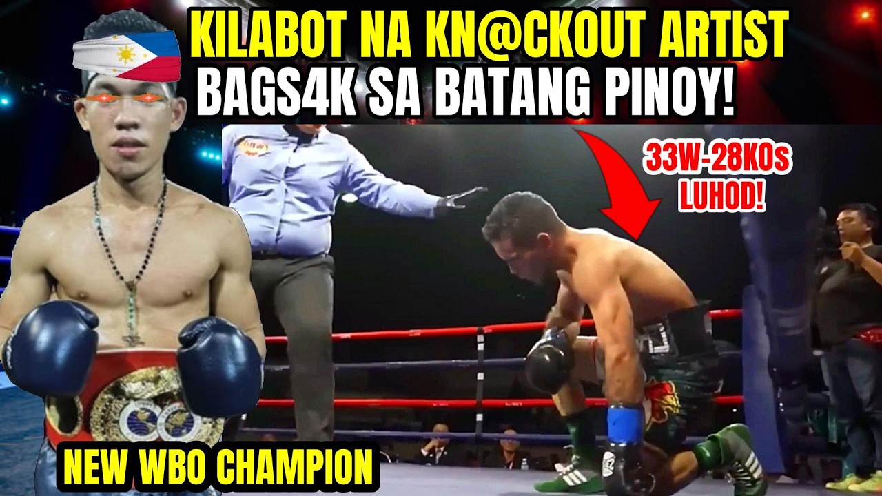 KILABOT NA KNOCKOUT ARTIST 33W-28KOs! BAGSAK SA SUNTOK NG PINOY! background