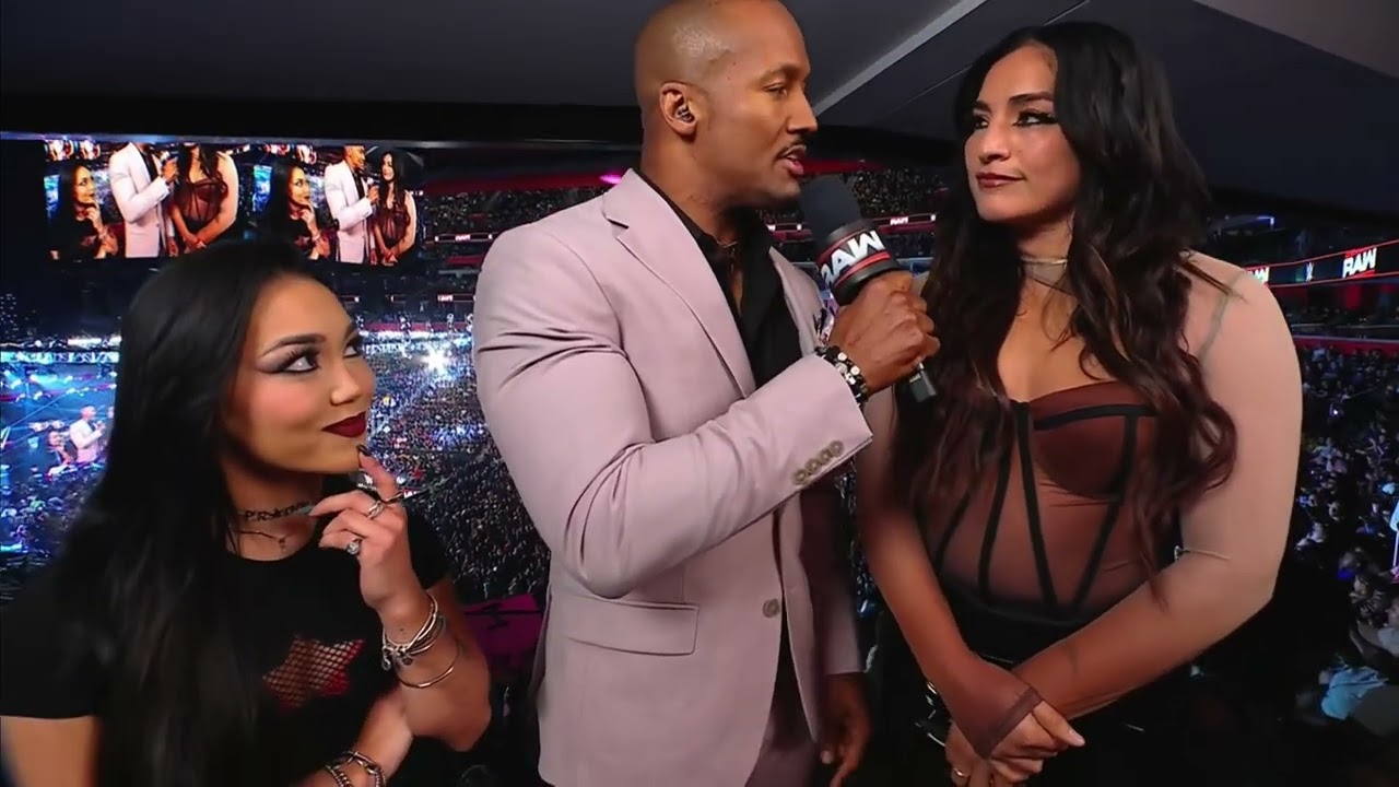 Raquel Rodriguez & Roxanne Perez Segment: Raw July 20 2026 background