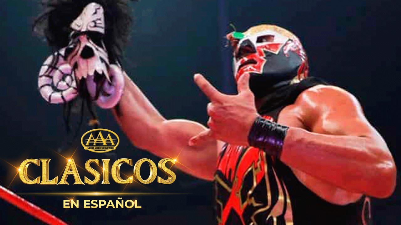 LUCHA COMPLETA: Las máscaras de Psycho Clown y Wagner en riesgo | AAA Verano de Escándalo 2017 backdrop