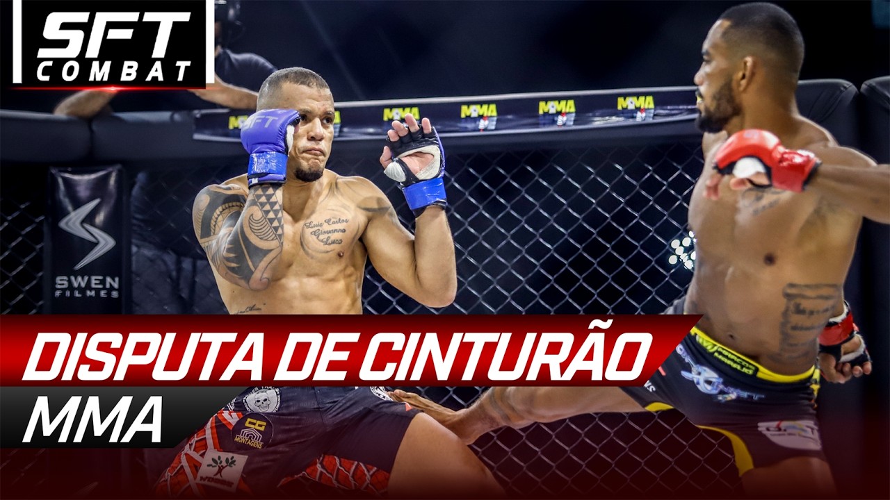Manchinha x Marajó | Cinturão Peso-Pena MMA | LUTA COMPLETA background