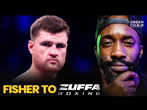 Johnny Fisher signs with ZUFFA BOXING background