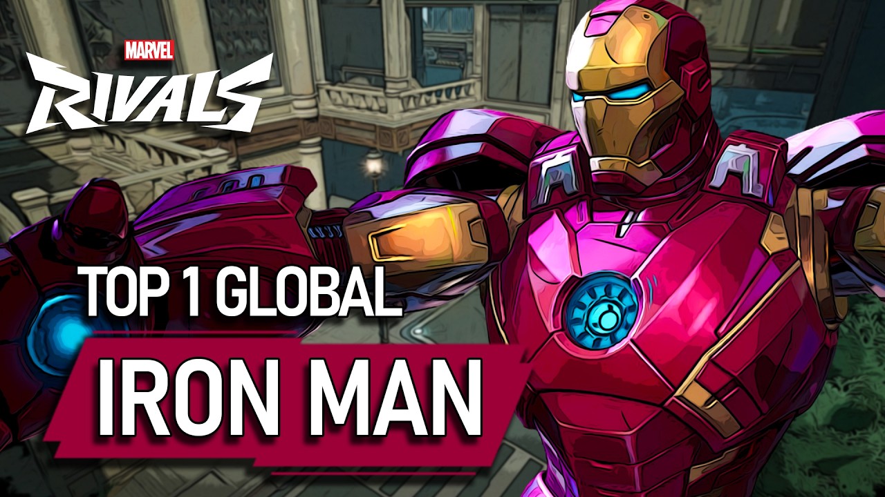 TOP #1 GLOBAL IRON MAN ! mеhtric - MARVEL RIVALS PRO background