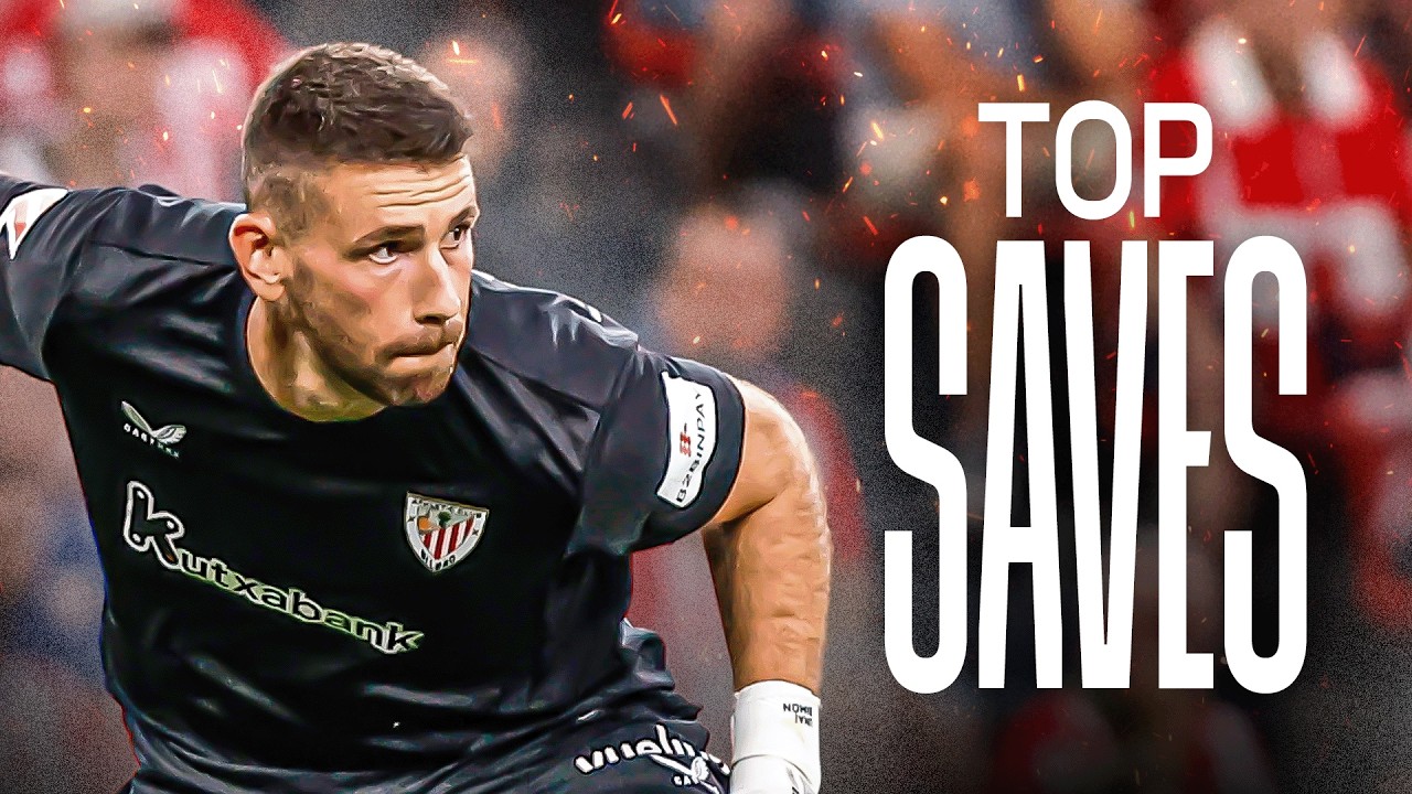 UNAI SIMÓN: TOP 30 Paradas 🧤🇪🇸 | LALIGA EA SPORTS background