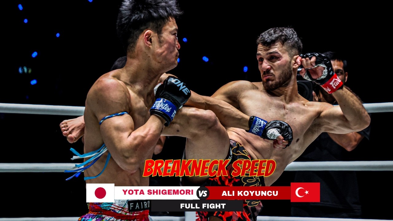 WICKED 4-PUNCH BLITZ! Ali "The King" Koyuncu ЁЯЗ╣ЁЯЗ╖ dominates on his explosive ONE debut background