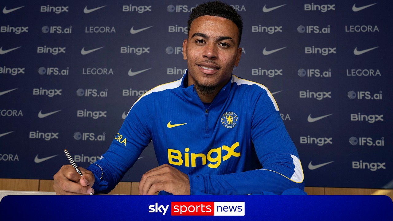 BREAKING: Chelsea sign Rogers in record-breaking £117m deal background