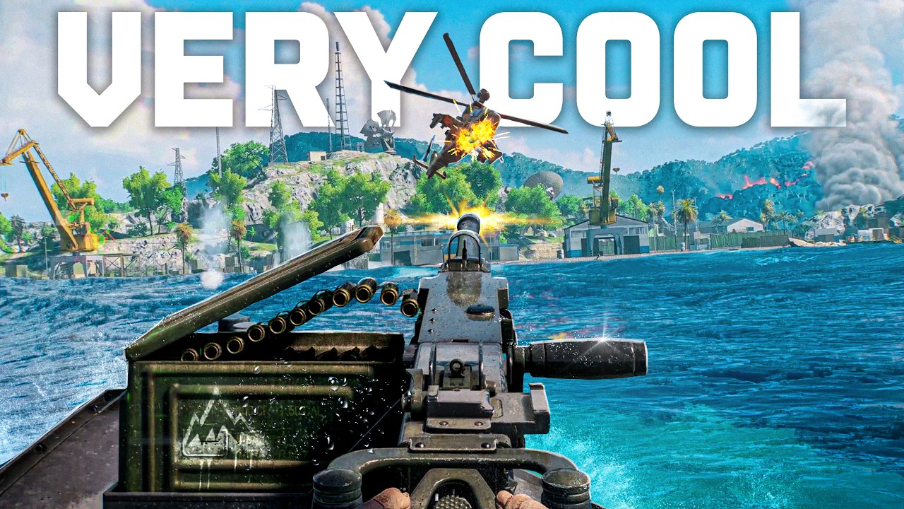 Battlefield 6's New Naval Map Is Impressive... background