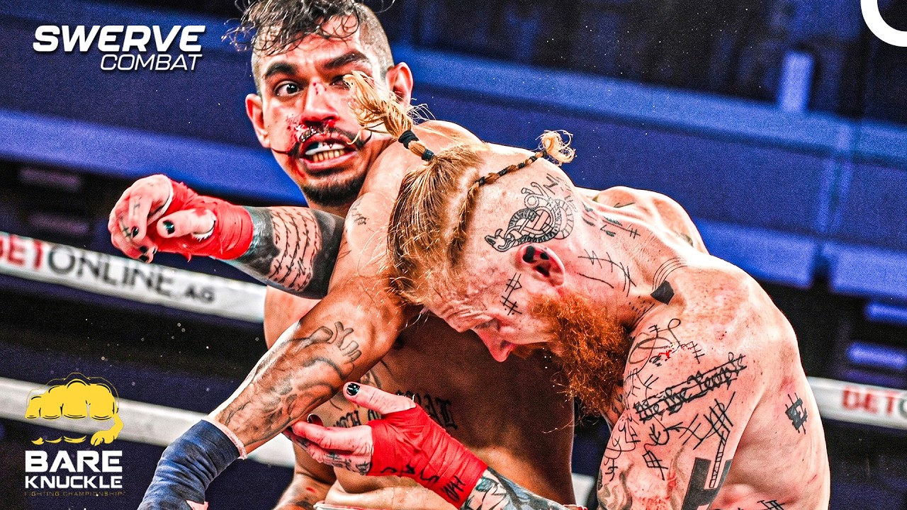 The Most Brutal Bare Knuckle Fight You'll Ever See! 😱 background