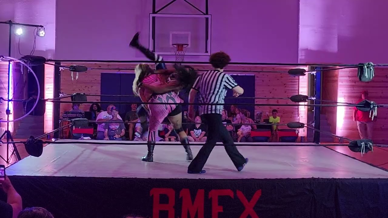 Stephie Mac vs Camryn Avery (BMFX Women's Title - Thunder Kitty as Special Referee) - BMFX 7/19/26 backdrop