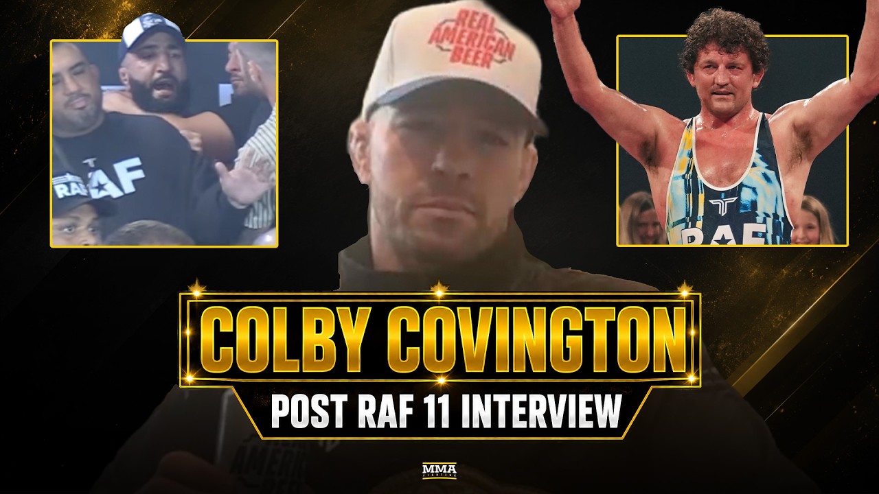 Colby Covington REACTS To Belal Muhammad Melee, Win Over Arman Tsarukyan At RAF 11, More background