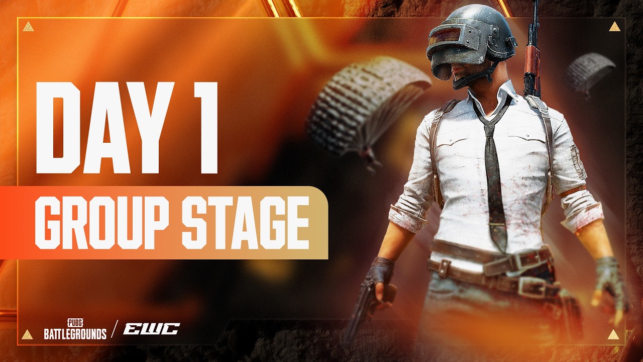 PUBG: BATTLEGROUNDS at EWC 26 - Day 1 - Group Stage backdrop