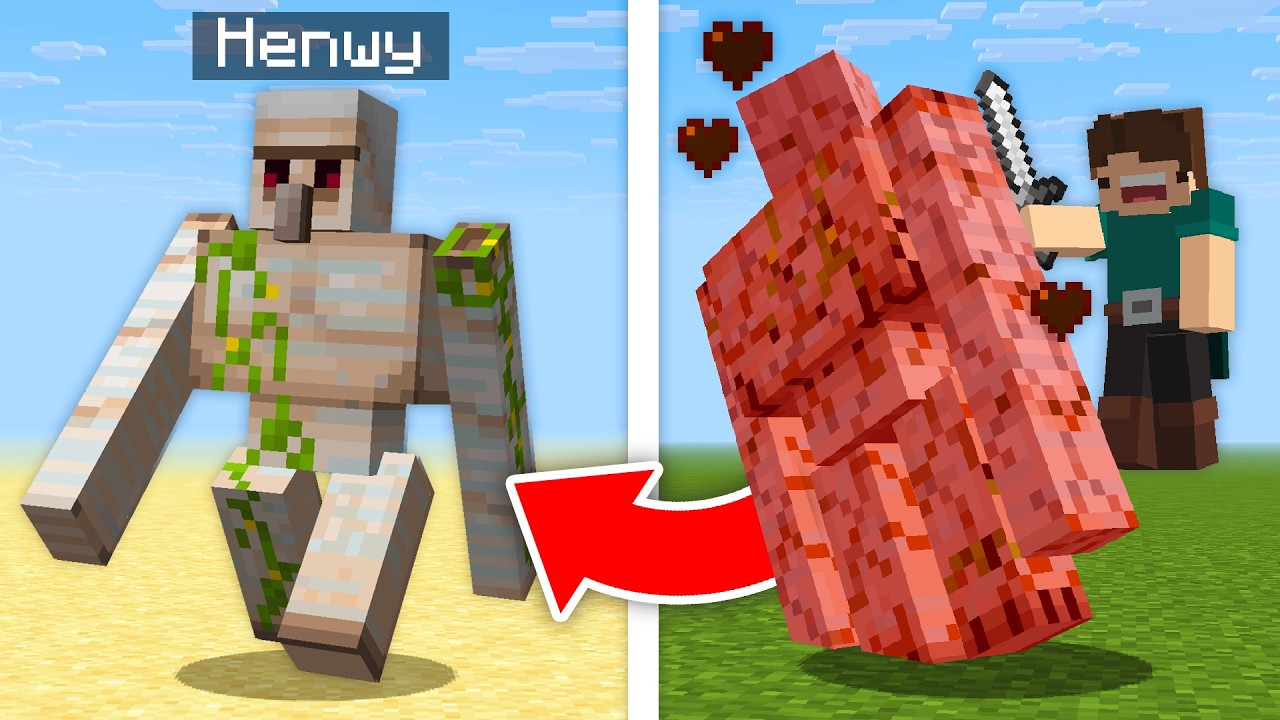 Minecraft, but You Become The Mob You Kill… backdrop